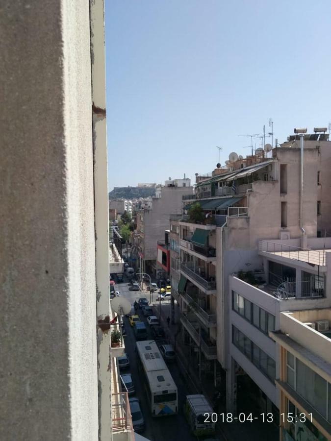 אתונה Cozy Apartment With Side View Of Acropolis מראה חיצוני תמונה
